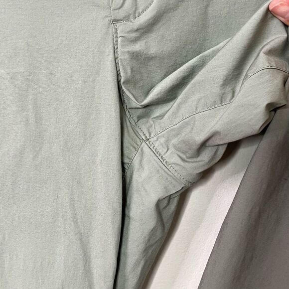 Everlane Mens Chino Pants Green Cotton Blend Flat Front 32 x 30 - Picture 4 of 10